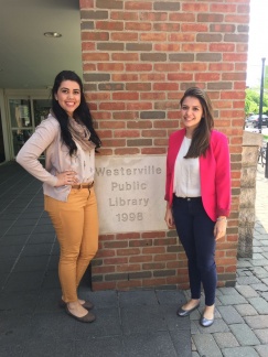 Estancia de estudiantes Daniela Calderón y Megui Umaña en la Universidad de Illinois en Urbana-Champaign