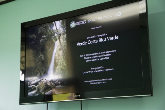 Exposición fotográfica "Verde Costa Rica Verde"